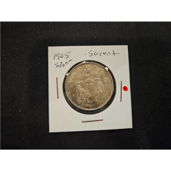 1965 Silver 50cent