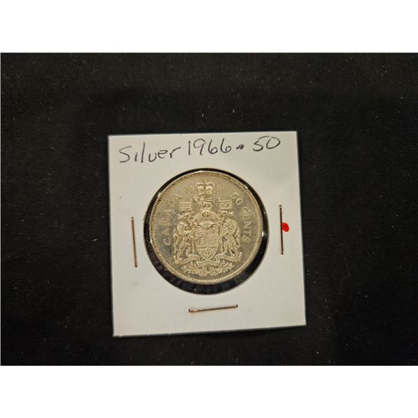 1966 Silver 50cent