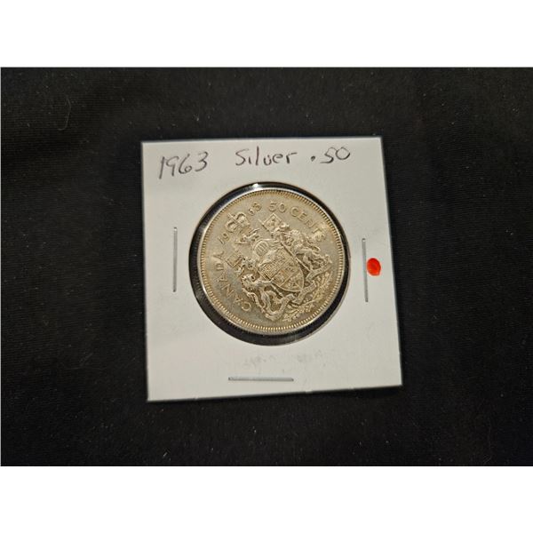 1963 Silver 50cent