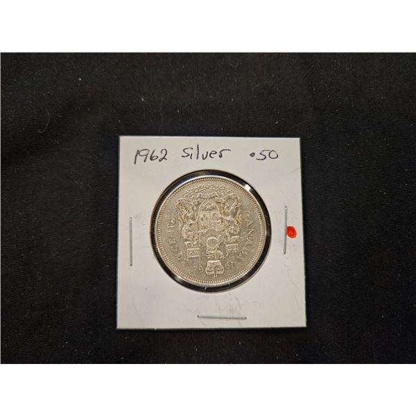1962 Silver 50cent
