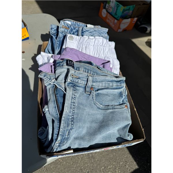 Jeans and shorts size 29 to 31