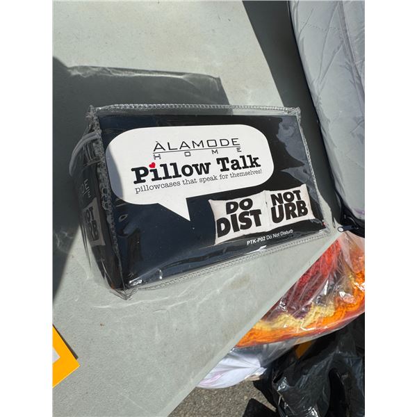 2 new pillow talk pillowcases