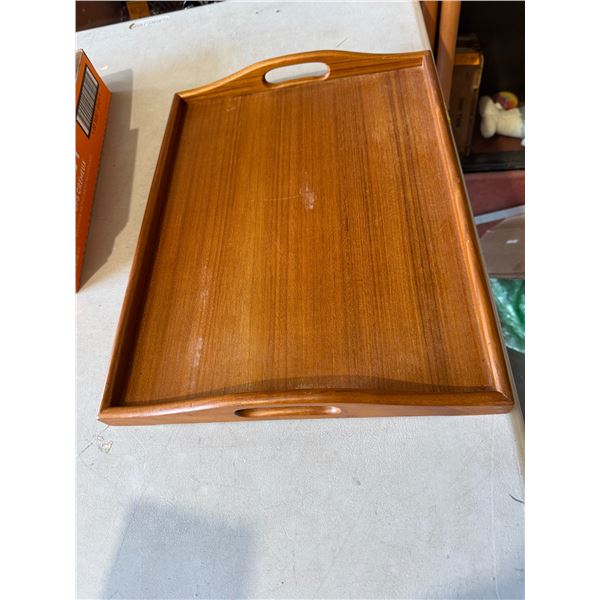 Teak tray