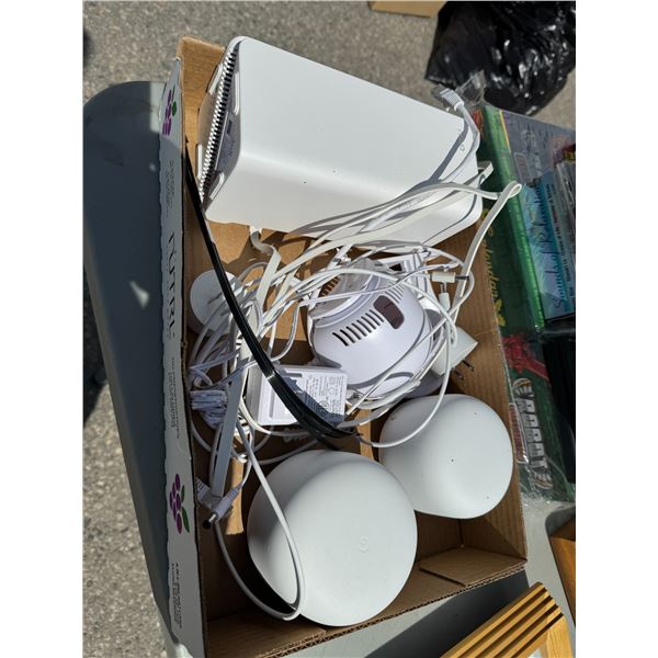 google items and tender home mesh Wi-Fi