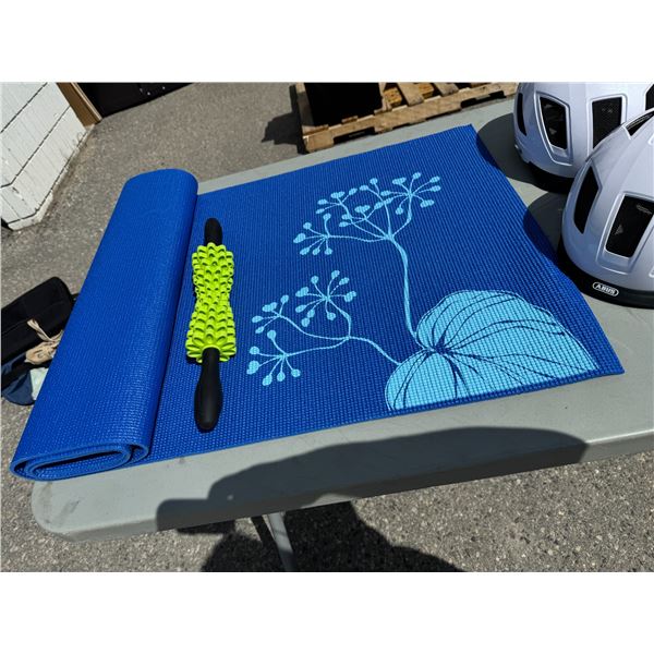 Exercise mat and roller
