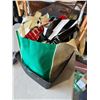 Image 1 : Reusable bags and basket