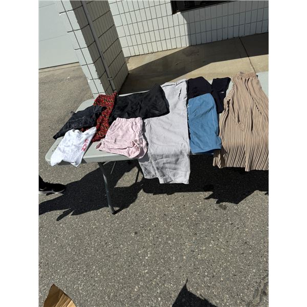Assorted clothing size small
