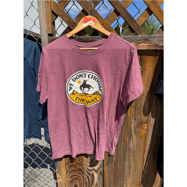 Wranglers T-shirt we don't choose the way size XXL