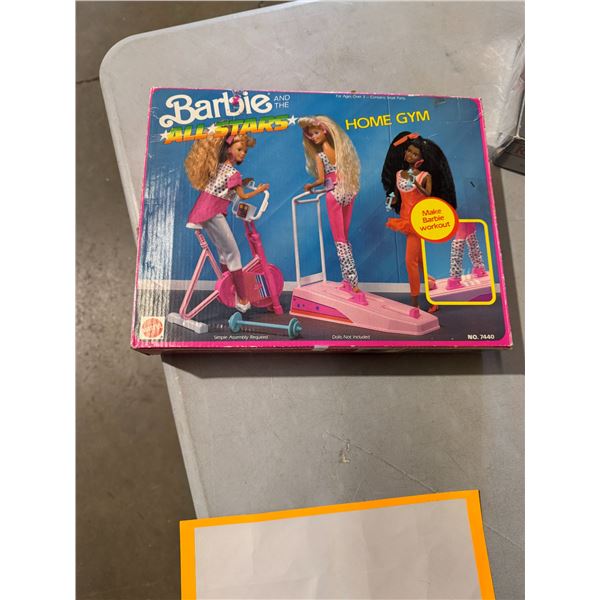 Barbie Allstars home gym