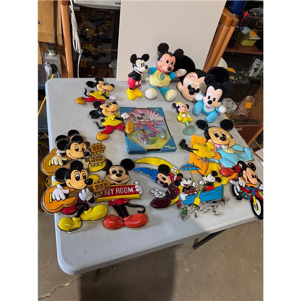 Mickey Mouse collectibles