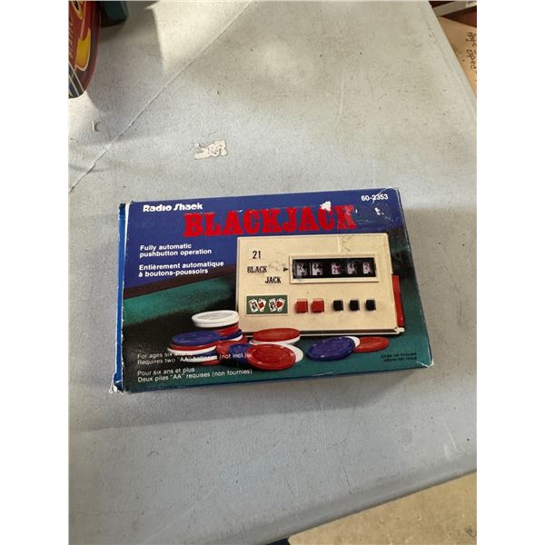 RadioShack blackjack toy