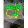 Image 1 : Masters neon sign