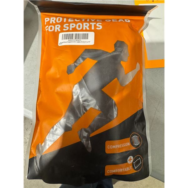 Knee brace support fits 12.5 to 18 inches