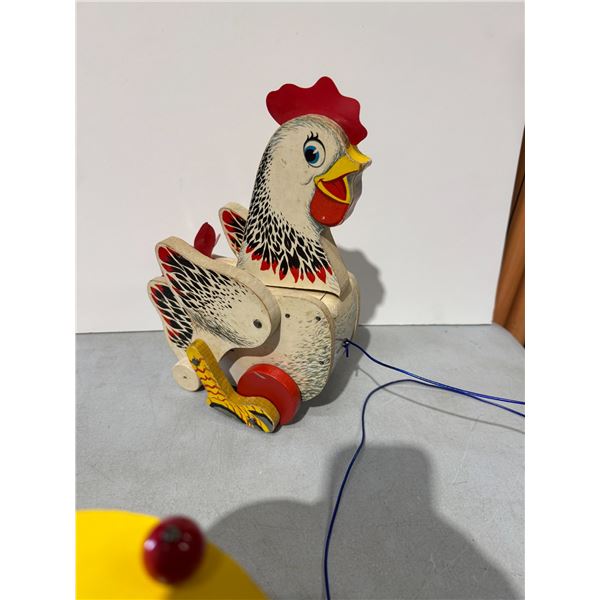 Fisher-Price the clucking chicken pole toy
