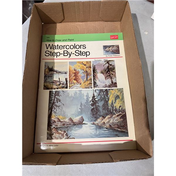 Step-by-step watercolor