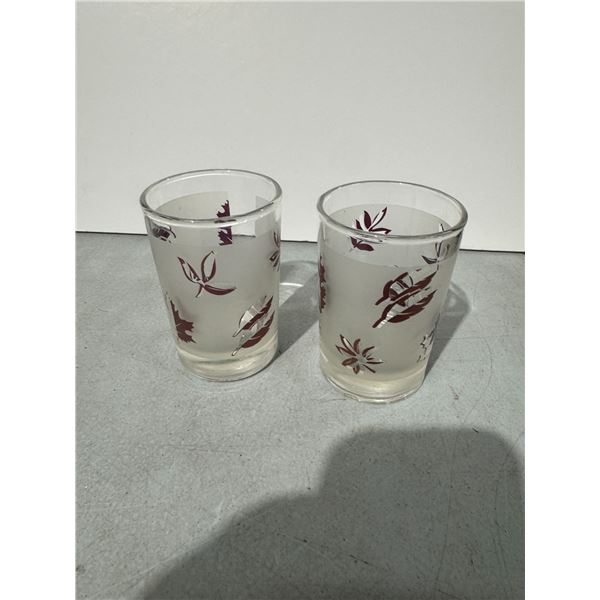 Vintage Libby juice glasses