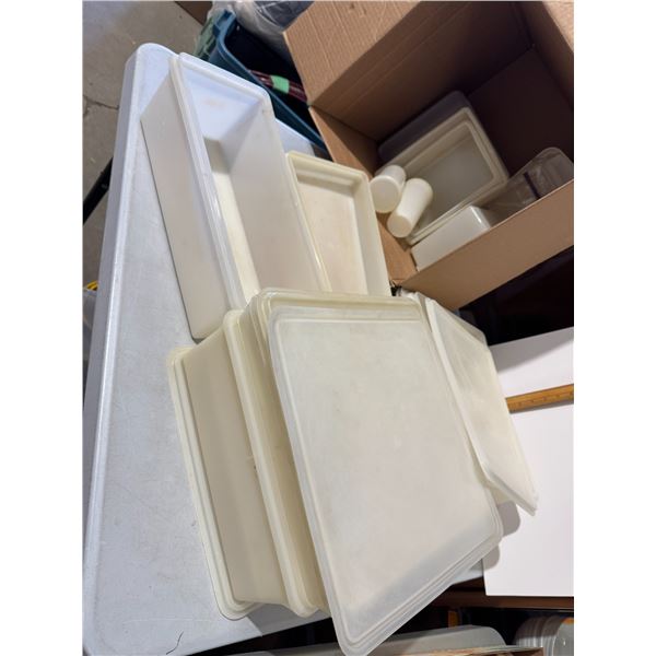 Tupperware and other storage containers