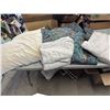 Image 1 : Comforter, pillows  and other bedding