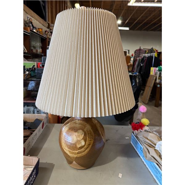 Studio art pottery vase stamped