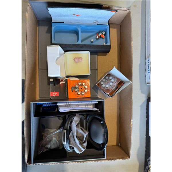 Hearing aid, batteries, etc.