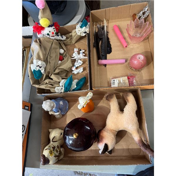 Assorted  collectibles and household