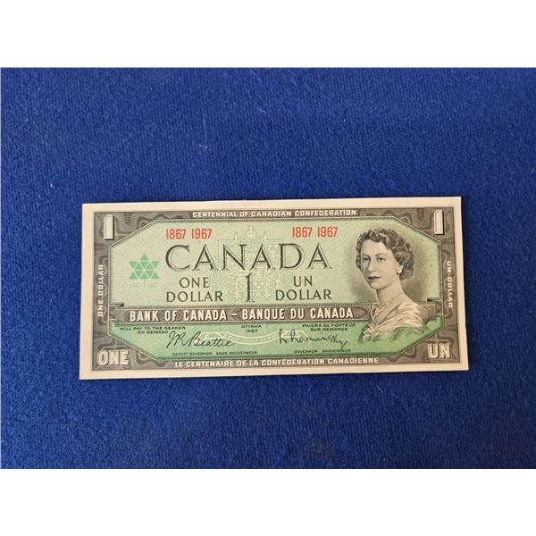 1967 $1 Canadian bill