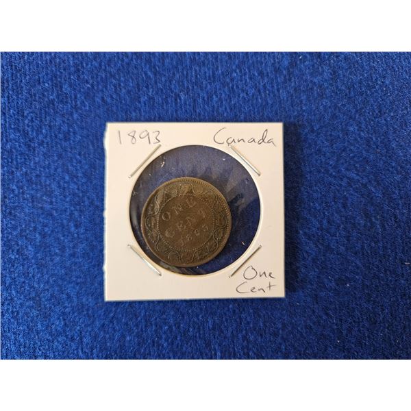 1893 Canada One Cent