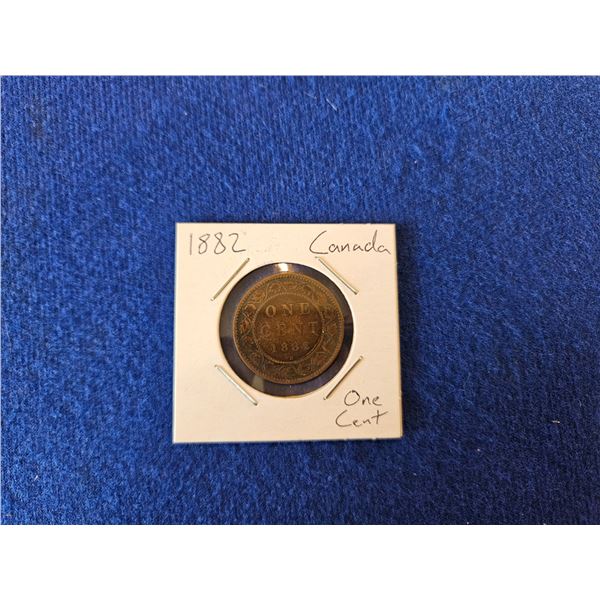1882 Canada one cent