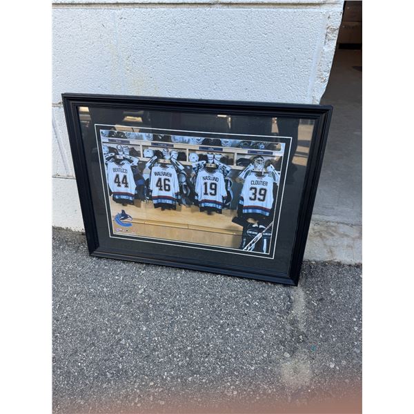 Canucks wall hanging