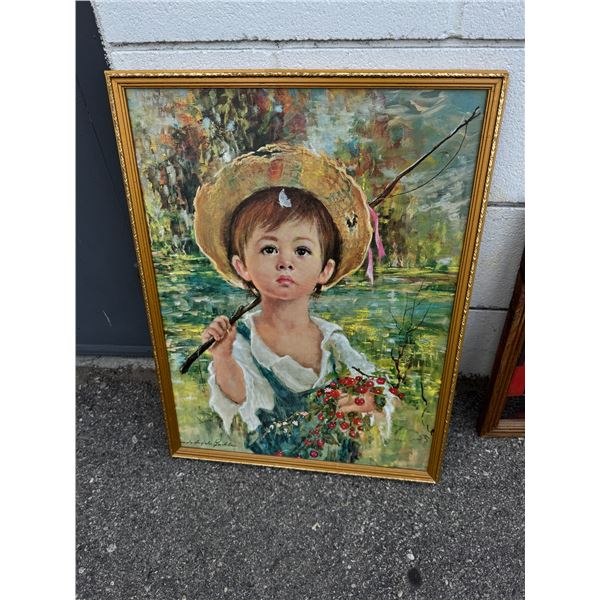 Vintage wall hanging