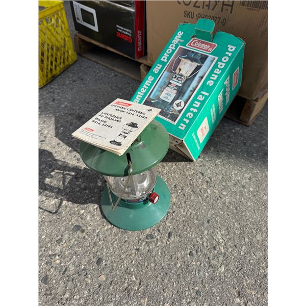Coleman propane lantern
