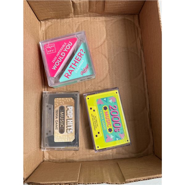 music trivia cassettes