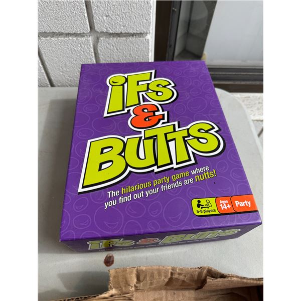 Ifs & Butts game