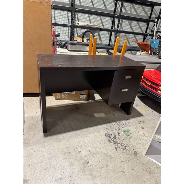 Desk measures 47 3/4" x 20" x 30 1/2" tall
