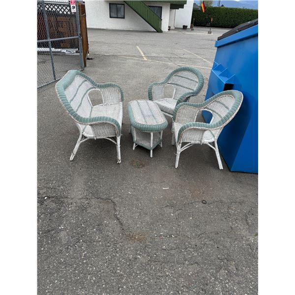 Wicker patio items needs TLC