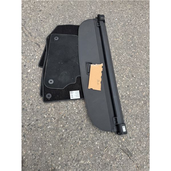 Audi car, parts mats and cover