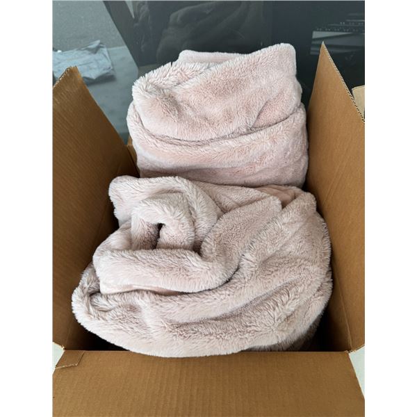 3 Soft, fuzzy blankets