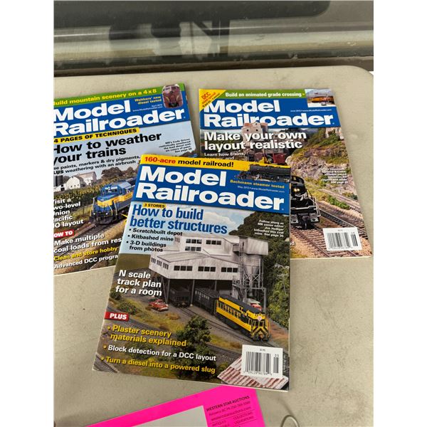 Model railroad magazines