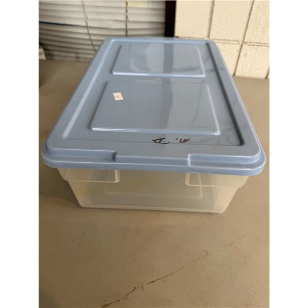 Crafting storage bin