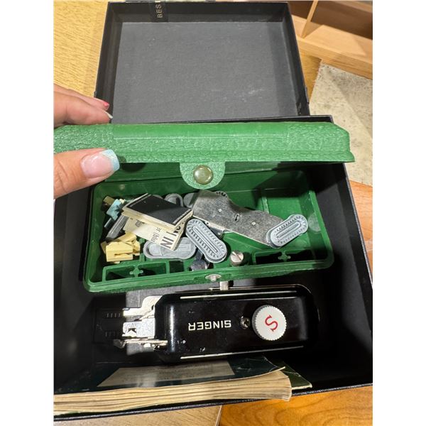 Singer, sewing machine accessories