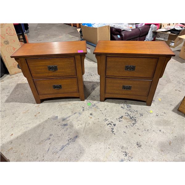 Pair of nightstands