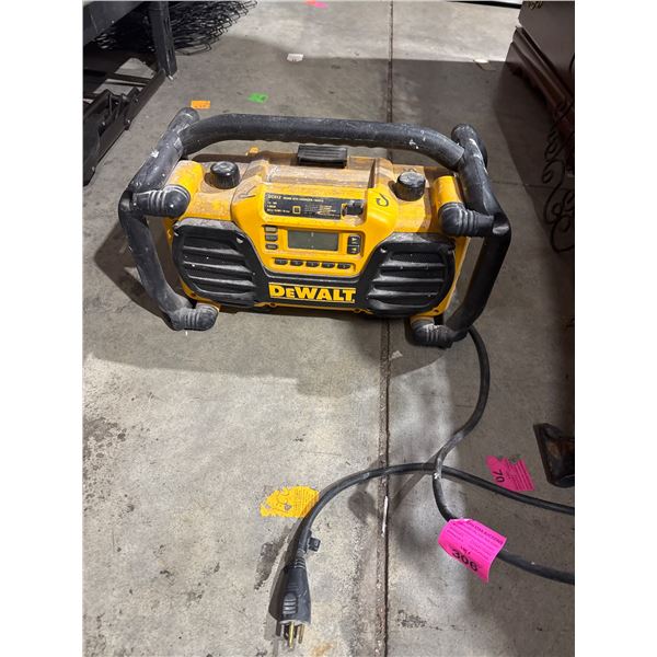 DeWalt stereo tested working