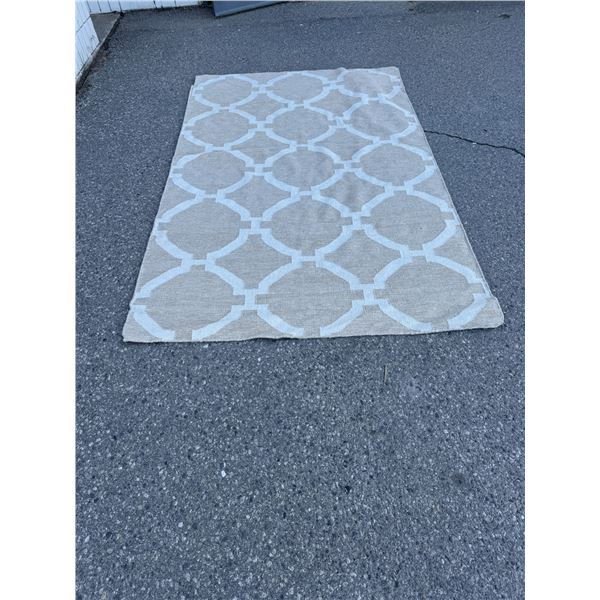 Area carpet measures 97 x 60