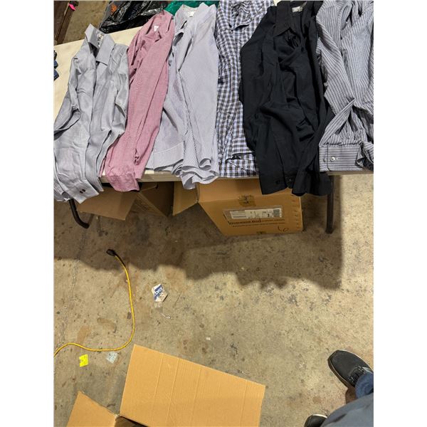 Dress shirts, size 17-17.5