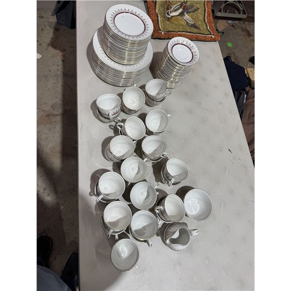 Gold tiara crown Essex  dishes