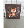 Image 1 : Fox wall hanging
