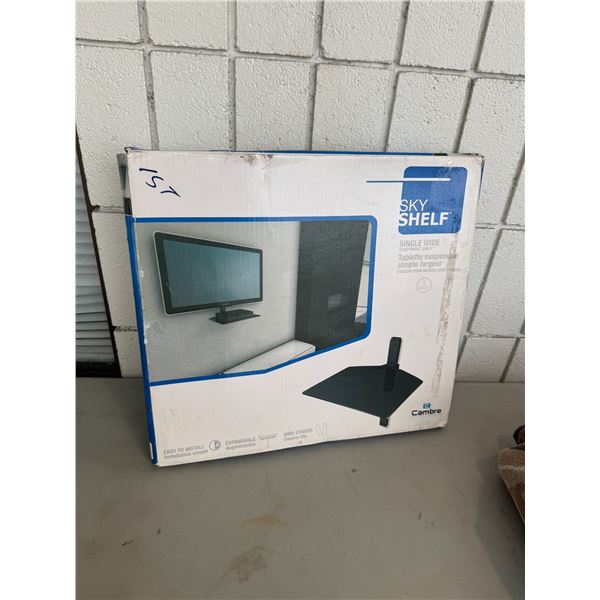 Sky shelf, single wide component shelf