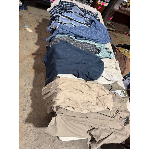 Short sleeve, extra large shirts, Columbia  , rivers and wind River, etc.