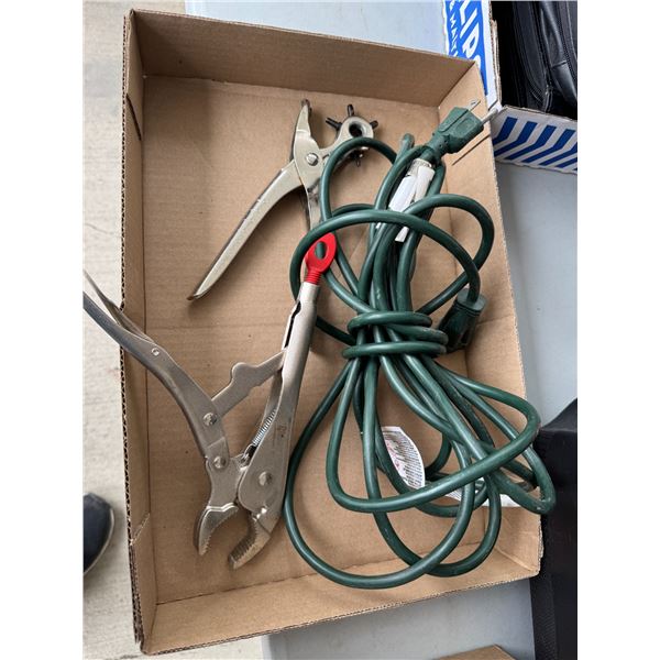 Extension cord, Weiss grips and other