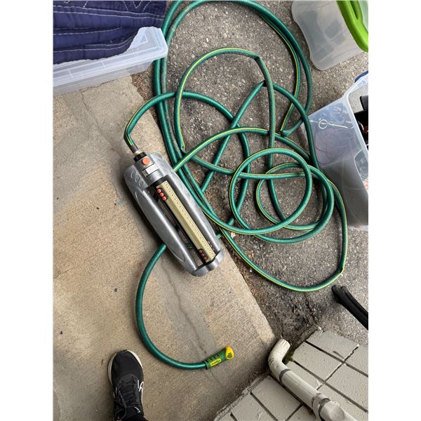 Hose and sprinkler
